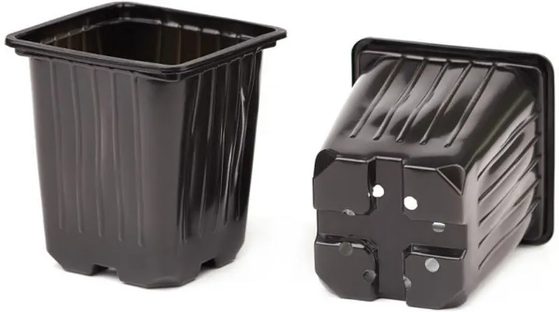 Горшок для рассады мягкий квадратный, 7×7×7см
